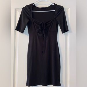 Black Midi Dress from SHEIN